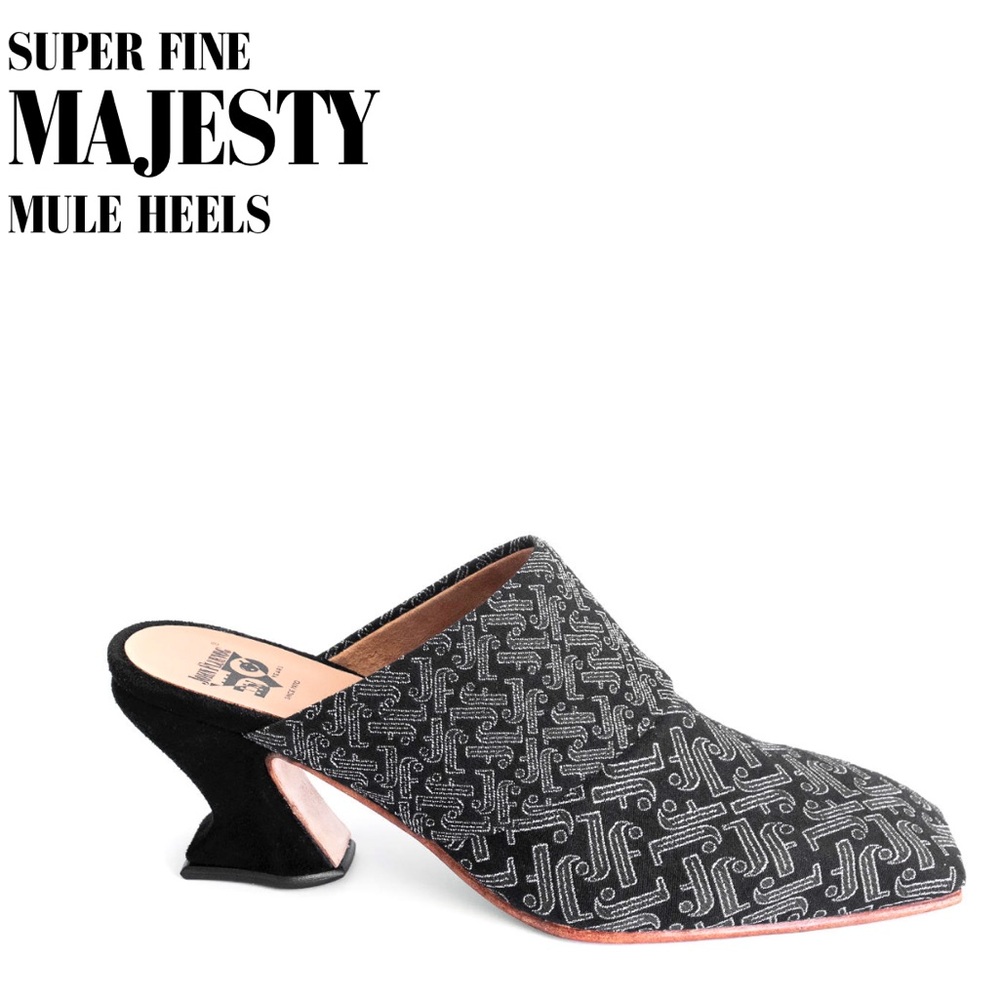 John Fluevog Majesty Mule Heels